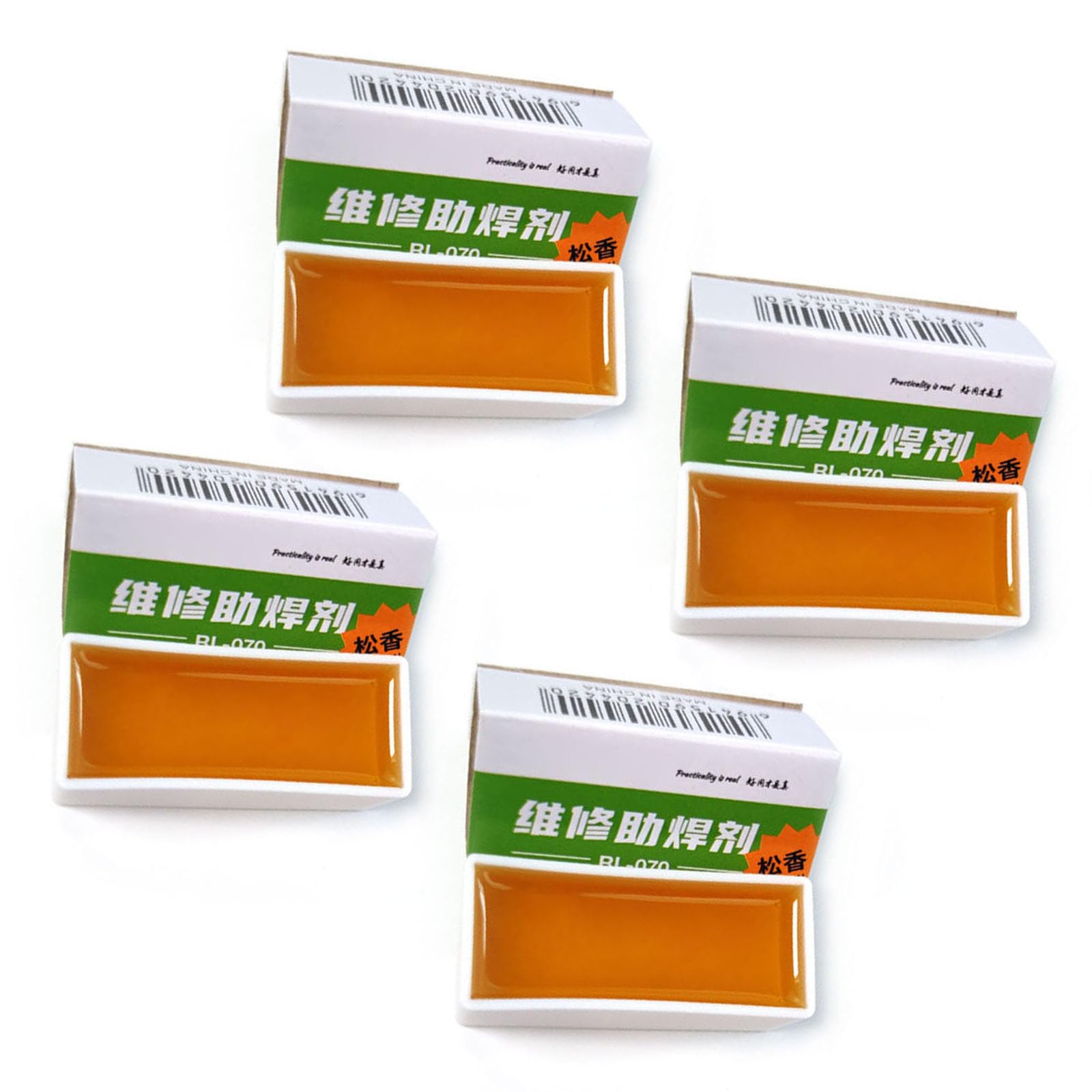 Tsophreniq 4Pcs Professional Repair Flux For Electronic Devices Soldering Applications Efficient In Diyer And Industrial Use Multipurpose Soldering Flux
