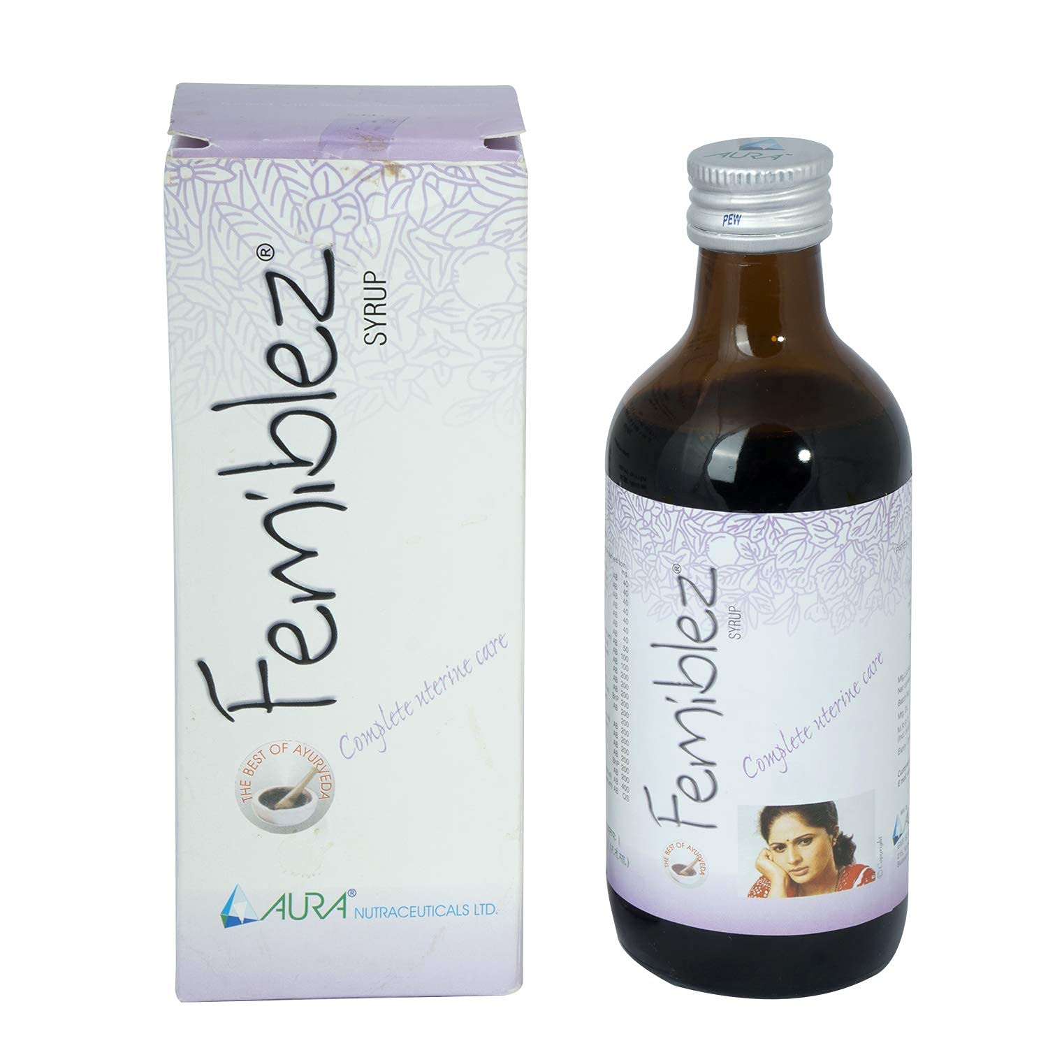 AURA NUTRACEUTICALS LTD Femiblez Ayurvedic Syrup for Uterine care - 200 ml