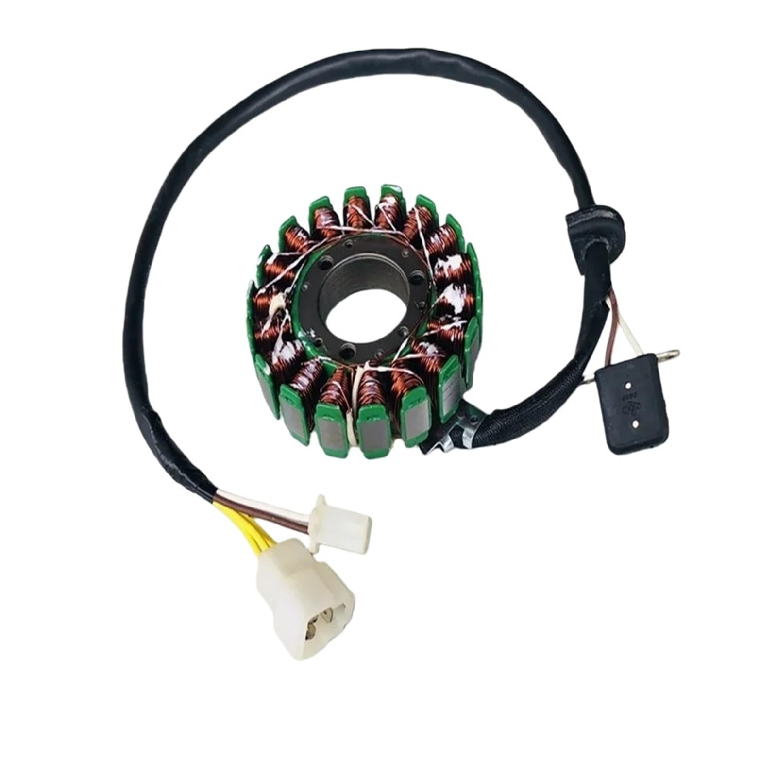 Generador Bobina Estator Magnético Motocicleta 18 Polos 5 Cables PARA Su&zuki AN125 HS125T HJ125T Bobina Estator CC Encendido