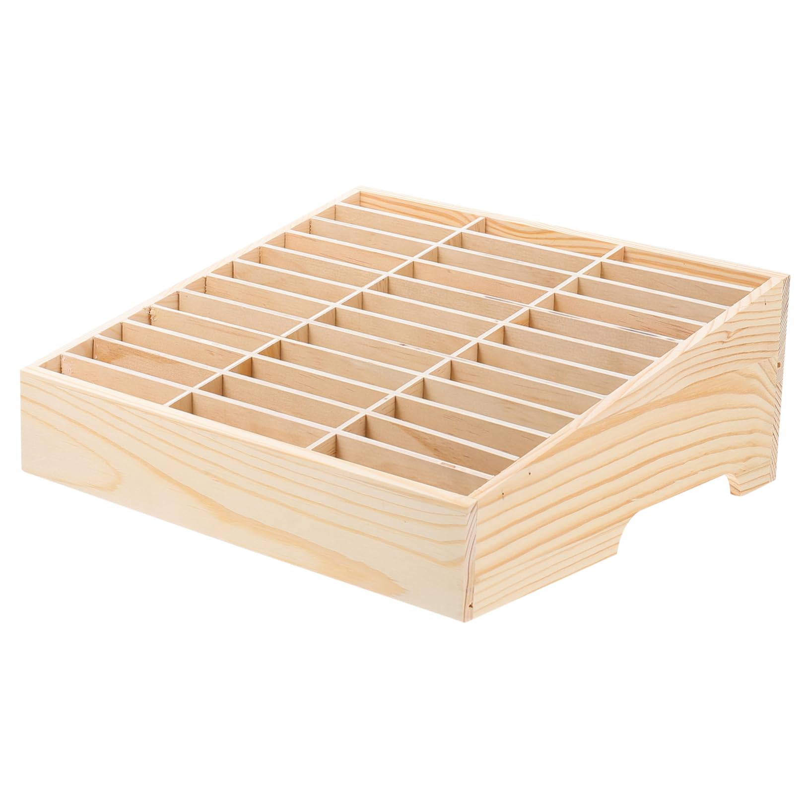 Caja para Guardar Moviles de Madera Múltiples Compartimentos, Organizador de Escritorio para Teléfono Móvil Adecuado para Aula y Sala de Reuniones