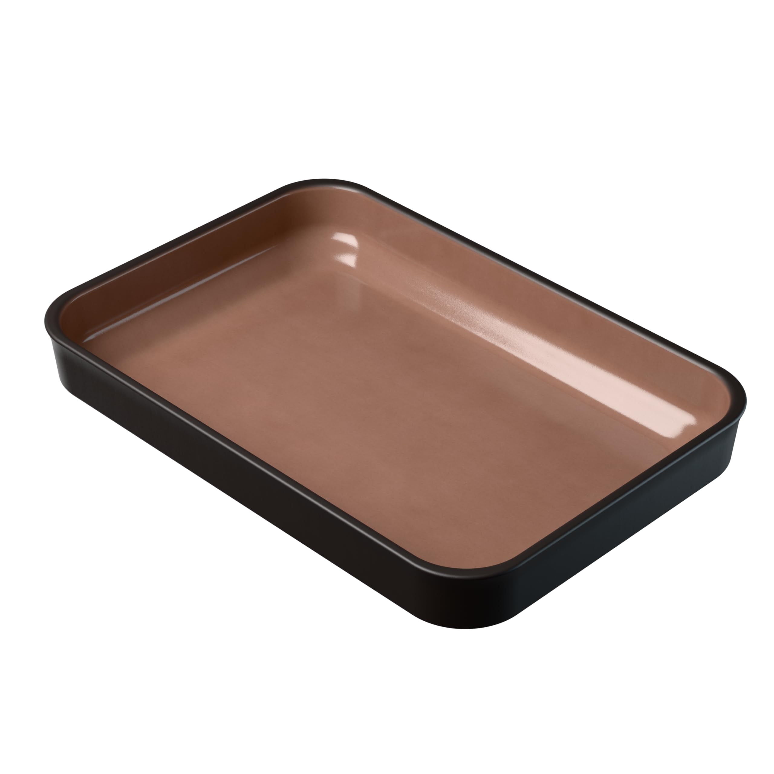 myromy® Pirofila e teglia in ceramica di argilla naturale, per casseruole succose e risultati di cottura croccanti, fino a 900 °C, preriscaldato vuoto, sviluppo naturale del vapore, per forno e