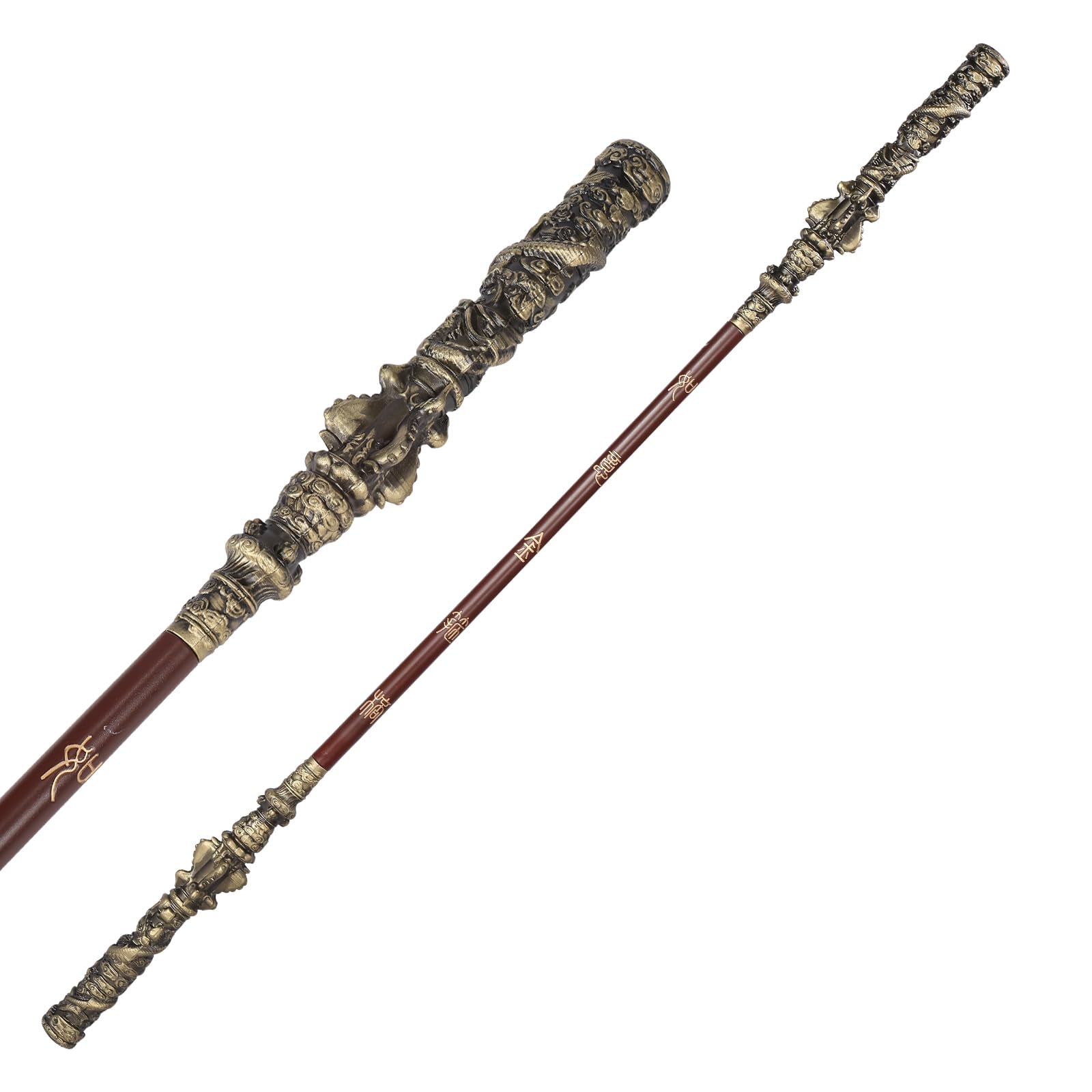 Bang Foam Staff 179cm Cosplay Prop Sun Wu-kong Ruyi Jingu Black Myth Replica Weapon, Lightweight Monkey King Costume Staff for Conventions & Display