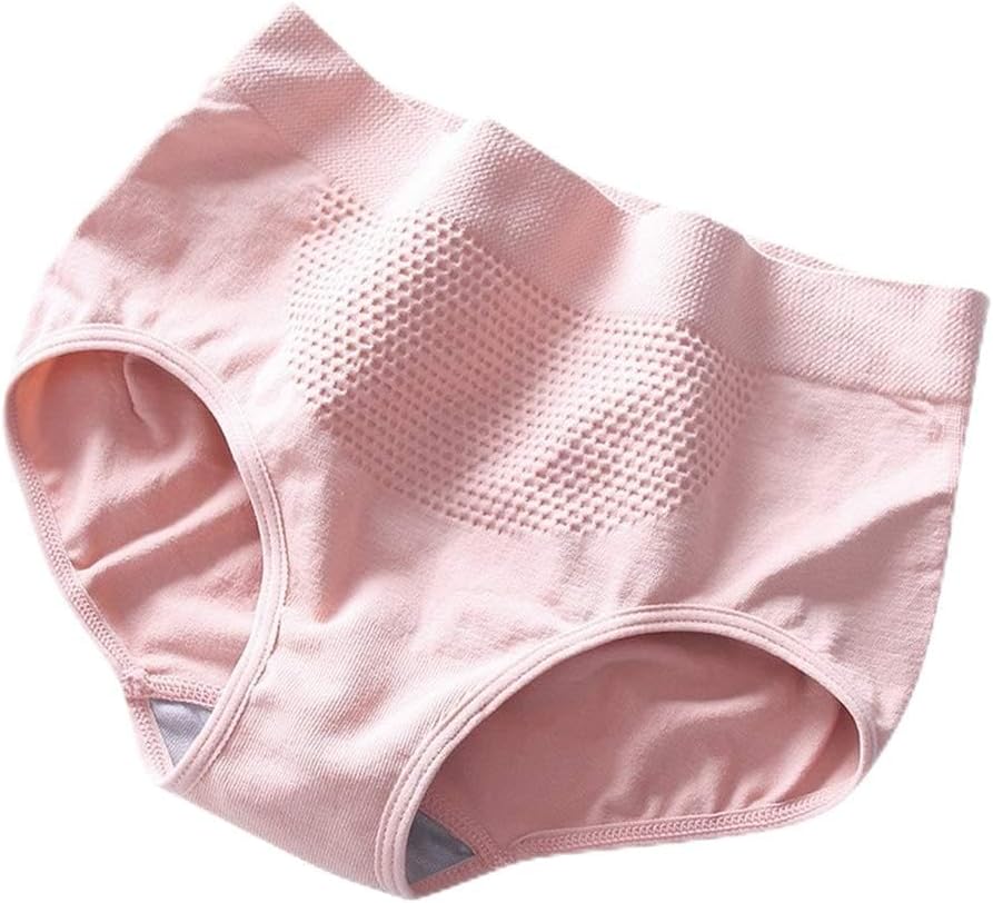 1pcs/3pcs 3D Peach Hips Waist Warm Palace Hive High Waisted Breathable Women Panties
