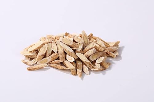 Miniatura 3 de Rebanadas de té de raíz de astrágalo prémium12 onzas (11.96 oz), destacado puro y natural, sin aditivos, té de hierbas cortado y tamizado.