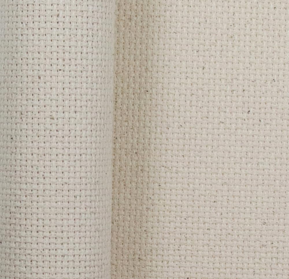 KCS 19" x 28"(48cmx72cm) 14 Count Cotton Aida Cloth Cross Stitch Fabric (Oatmeal)