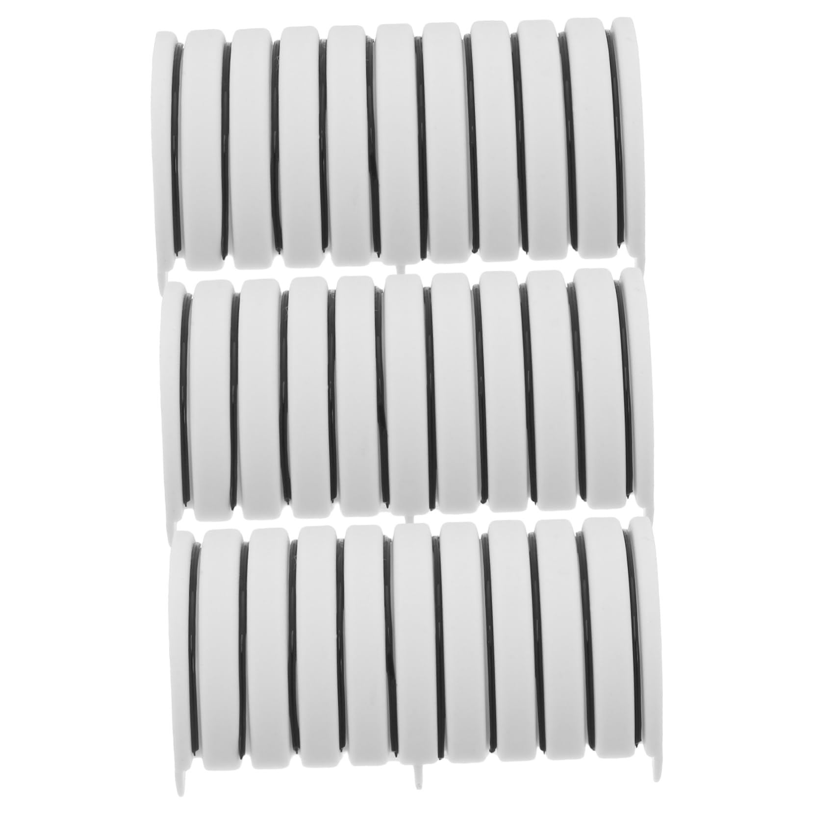 BESTYASH 4sets 3 Boxes Self Adhesive Eyelash Strips Glue Strips for Natural Look and Sweatproof Easy Application for Lash Extensions for All Occasions 3boxes*4