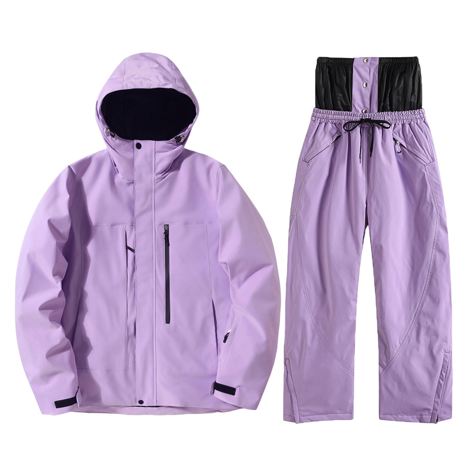 Chaqueta de snowboard de invierno 2026 con pantalón técnico resistente 4