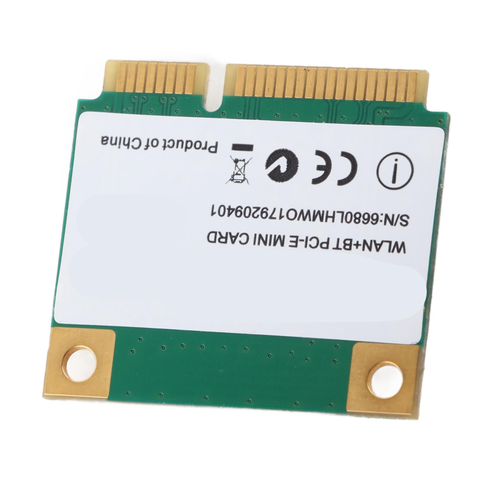 VBESTLIFE Scheda WiFi AX210HMW, Scheda di Rete Wireless PCB 6E 5G Tripla Banda Gigabit 6GHz, con Porta Mini PCIE, Scheda Wireless Leggera BT5.2, per WIN10 (64bit)