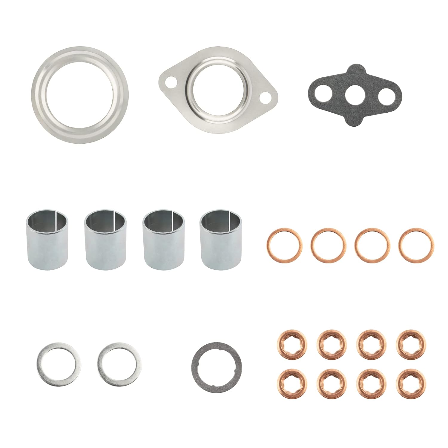 BOXI Cylinder Head Gasket Set Fit for Ford E-350 Club Wagon E-450 Super Duty F-250 F-350 F-450 Ford F-550 Super Duty Excursion 2003-2010 6.0L V8 Diesel Turbocharged VIN Code P | Replaces HSU26734