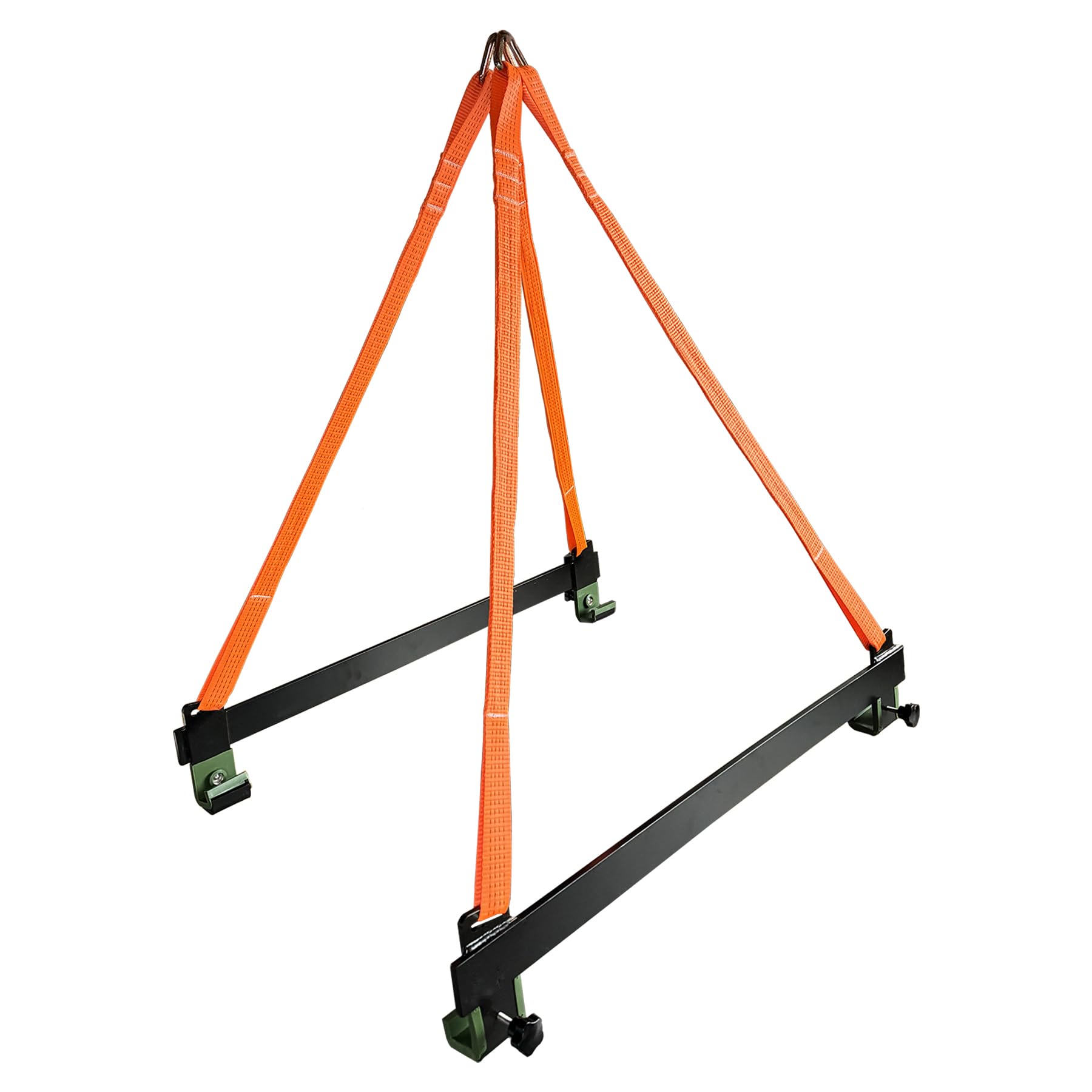 Watercraft – Eslinga de elevación de 2800 libras, eslinga de agua de 43 pulgadas con soporte de acero de capa de polvo negro resis