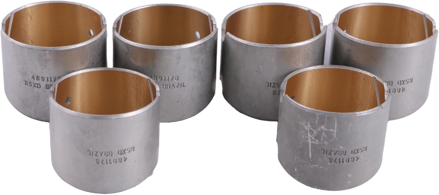 6 PCS Connecting Rod Compatible with Dodge Ram 4000 2500 Ram 3500 D250 D350 W250 replaces 4891178 5257363 J941476 J901085