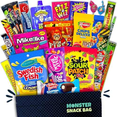 30 Amerikanische Süßigkeiten aus den USA - XXL Mix Box auch als...