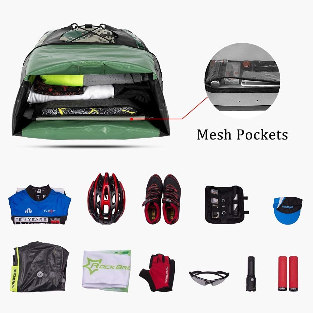 Amazon | ROCKBROS(ロックブロス)パニアバッグ 自転車 リアバッグ