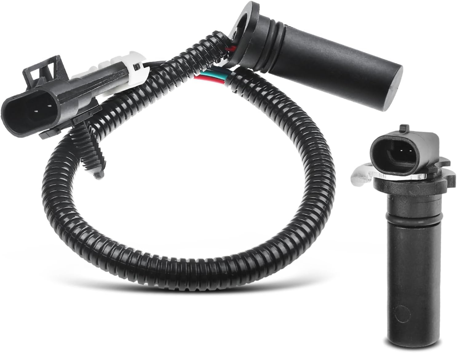 A-Premium 2-PC Engine Camshaft Crankshaft Position Sensors Compatible with Chevrolet Camaro 1993-1995 & Pontiac Firebird 1993-1995, 3.4L, Replace# 10137664, 10137806