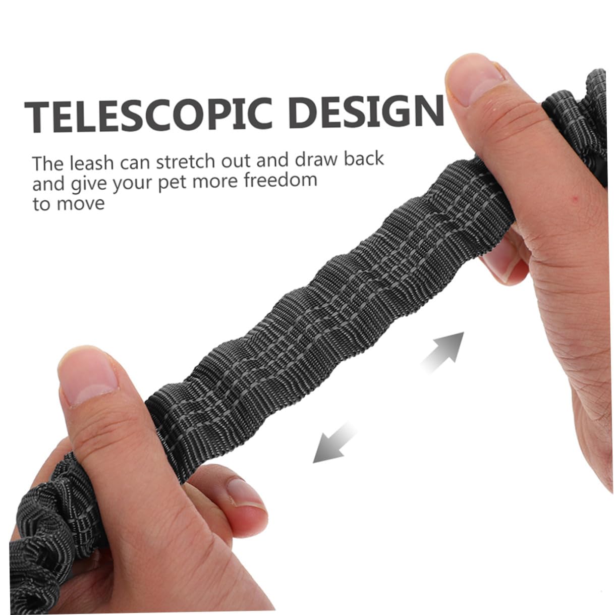 VALICLUD Correa de Tracción Doble Reflectante para Perros Pequeños, 3 Piezas (2 Gris Oscuro 1 Gris Claro), Cuerda Resistente para Paseos y Correr al Aire Libre, Accesorio Seguro