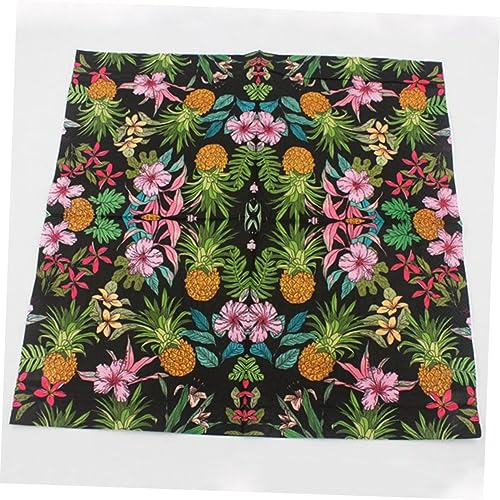 Beavorty 120 Peças Guardanapos Rosas Abacaxi Lindos Guardanapos Tecido Impressão