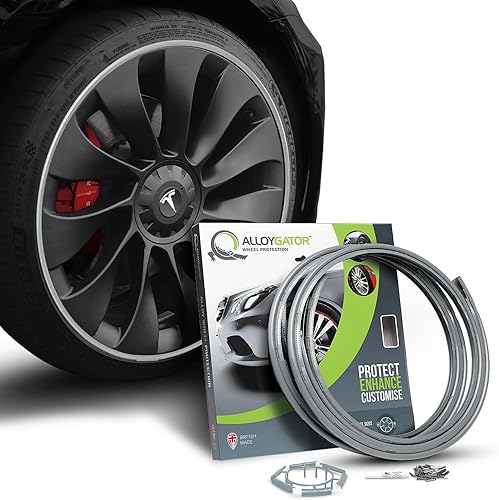 Vista 18 de AlloyGator Protector de Llanta Dorado para Ruedas de Automóvil (Se Adapta a Ruedas de 12-24" de Diámetro) - Paquete de 4 Protectores de Rueda de Oro