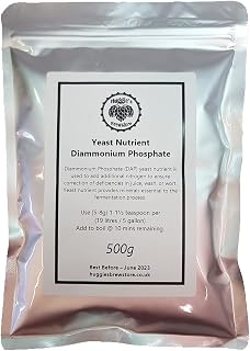Yeast Nutrient - Various Weights - Diammonium Phosphate (DAP) for Beer, Wine & Cider Making - Home Brewing (500)
