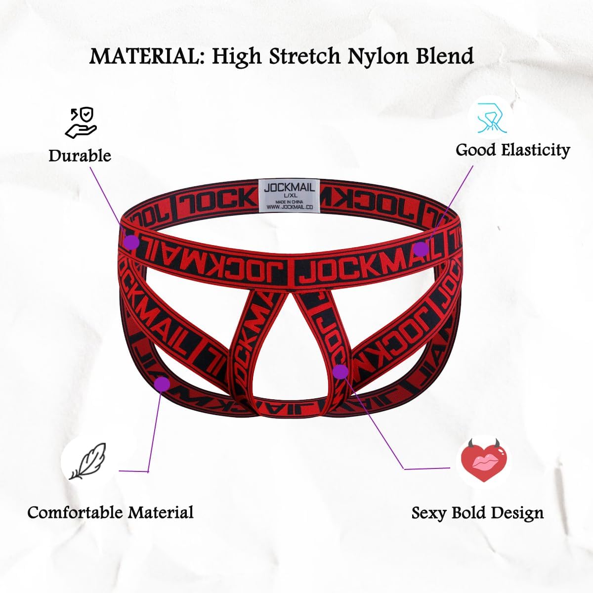 Mens Underwear JockStrap Stretch Mens Jock Strap G-string Athletic Jockstrap Mens Sport Underwear Jockstrap - Image 6