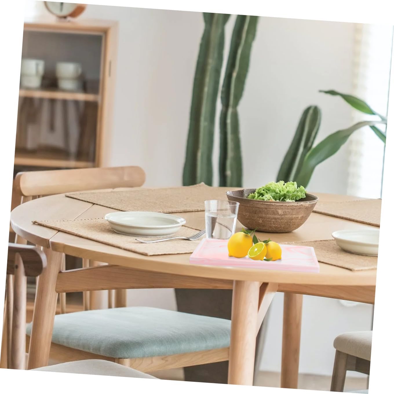 Cabilock 1pc Ceramic Serving Tray Marble Pattern Elegant Tabletop Storage for Jewelry and Home Nordic Style Versatile Organizer for Bathroom Bedroom and More