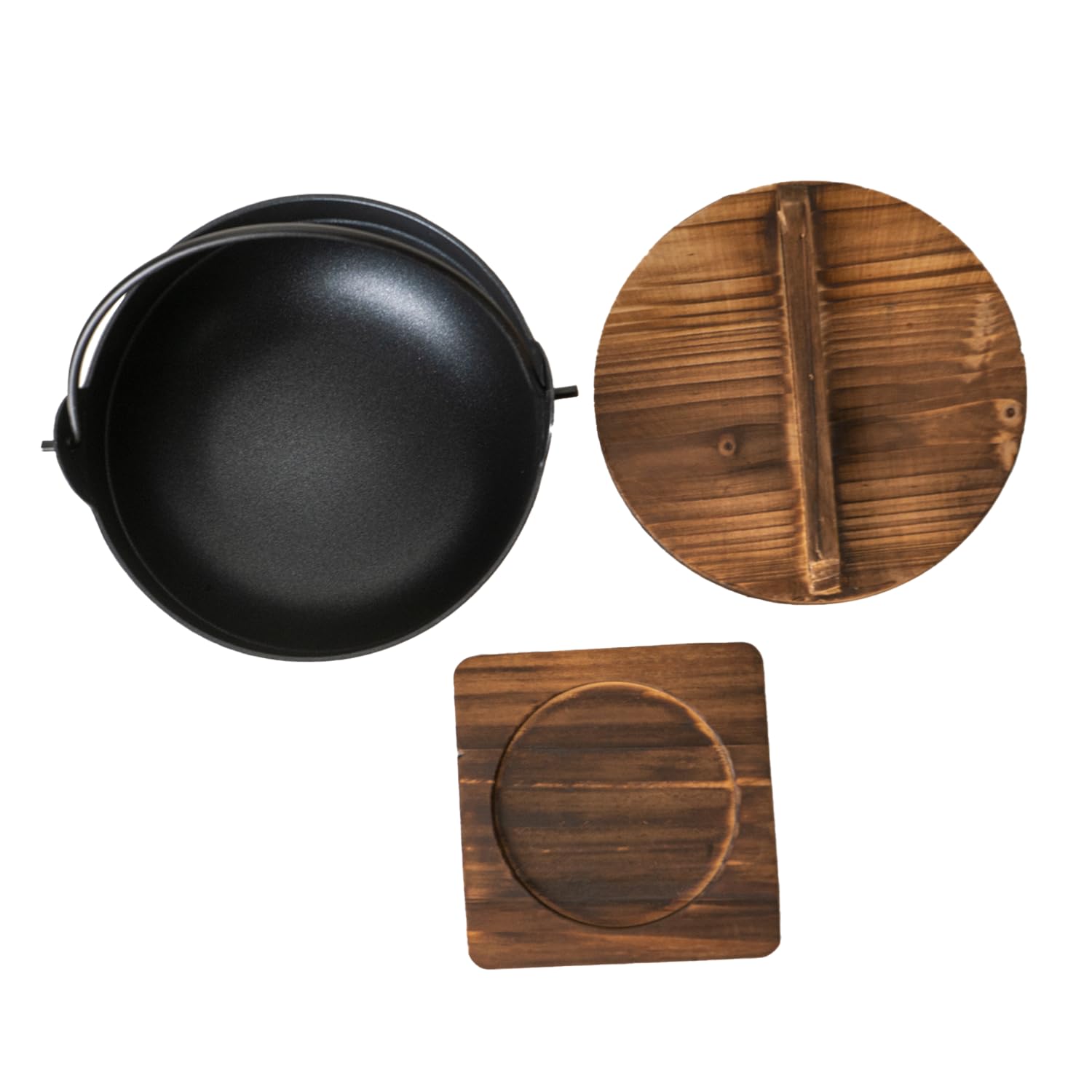 nabe.R Amazon.com: Urban Tokyo Sukiyaki Tetsu Nabe Pot with Wooden