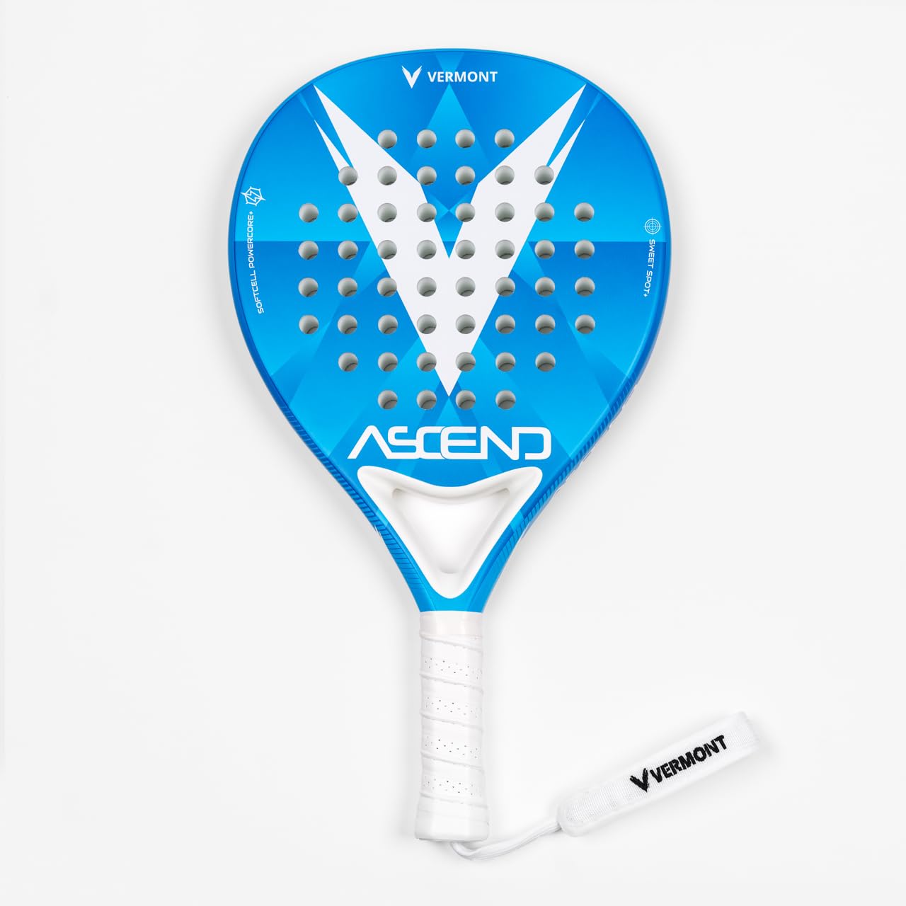 FORZA Racchetta Da Padel Ascend – Racchetta In Vibra Di Vetro & Carbonio – Per Giocatori Principianti & Intermedi