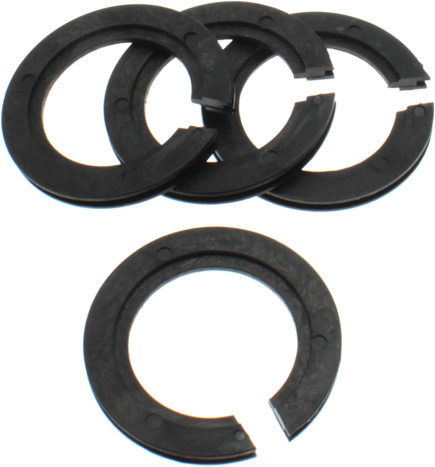 E27 to E14 Lamp Shade Adapter Ring, 6 Pack Screw Lamp Shade Reducer