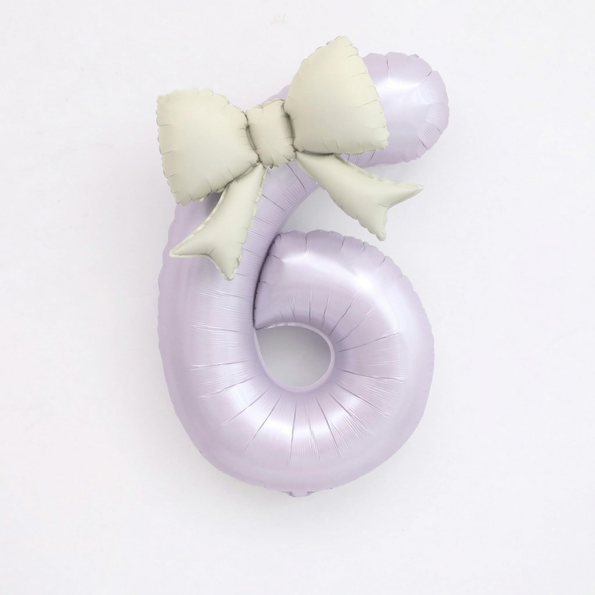 Purple Number 6 Balloon 40 Inch, Large Helium Balloons for Birthday Party Decorations, Giant Foil Number Party Balloons for Celebration — image 1