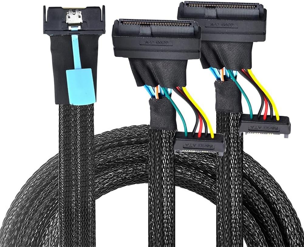 中国 スリムライン SAS MCIO 8i 74P から 2 SFF 8639+15P サーバーデータ接続ケーブル メーカーおよびサプライヤー |  Jingda [UDOEHGE] スリムライン SAS MCIO 8i 74P からデュアル SFF 8639 まで、15P オス電源データ ケー