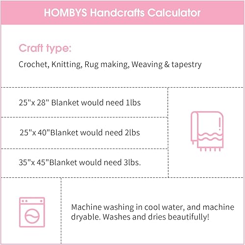 Vista 260 de HOMBYS Hilo de felpilla grueso y voluminoso para tejer a mano, hilo grueso y esponjoso para tejer a mano, hilo de felpa suave, paquete de 8