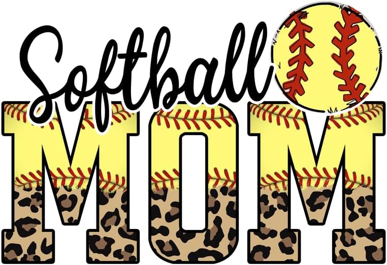 Softball Mom | Sports |Great Gift Idea|Single |5 Inch Magnet | Made in The USA | Car Auto Tool Box RefrigeratorMagnet|MAGS10748 image 2