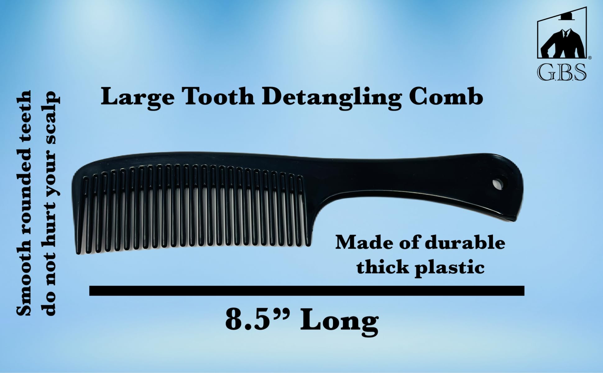 G.B.S Rake Comb for Easy Styling Pack of 3