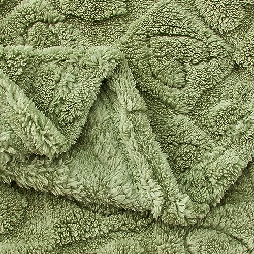 FY FIBER HOUSE Throw Blankets with Heart Checkered,Soft Warm Blankets for Lover Mom Father Gifts… – Ansicht 5