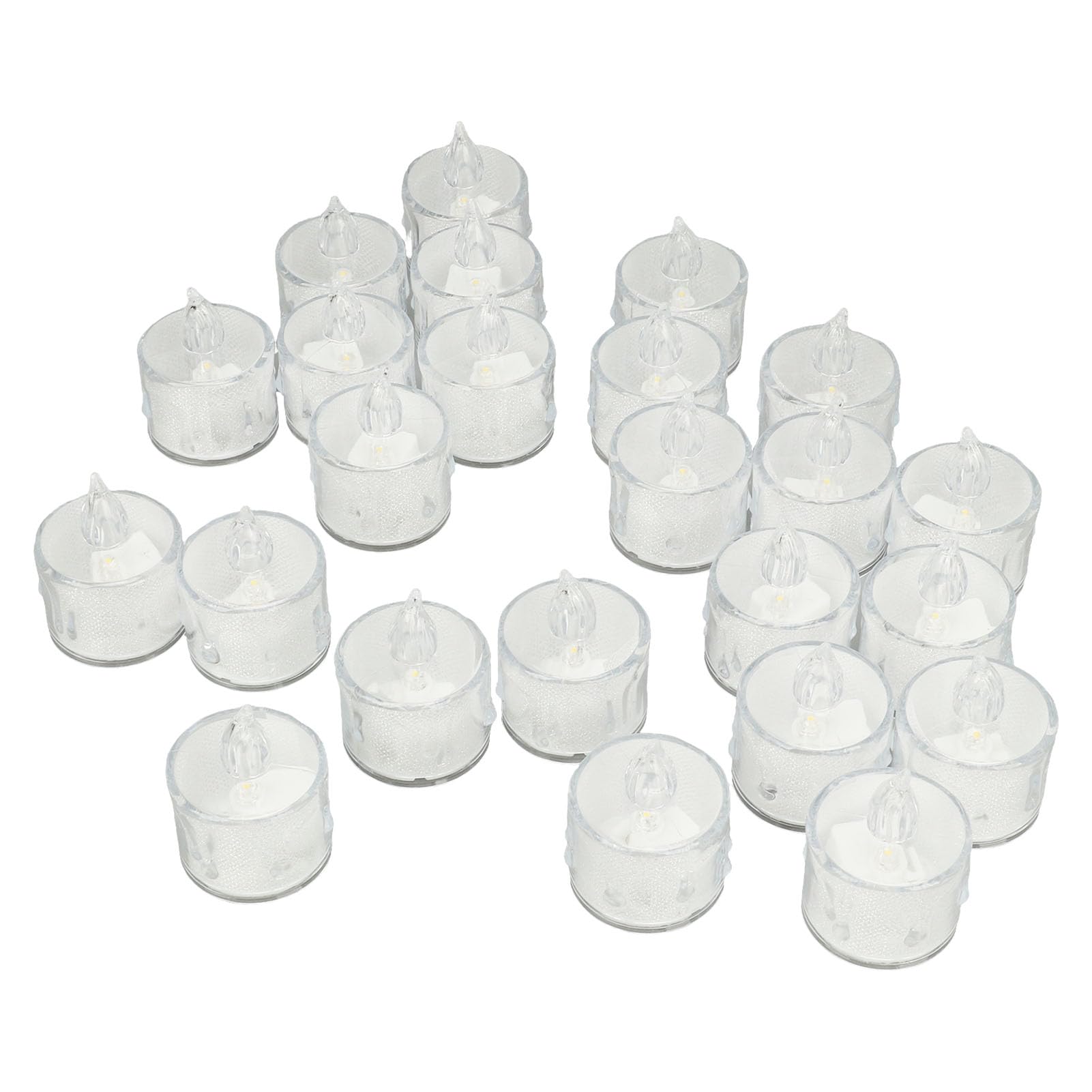 TbestFt Collection 24Pcll Led Tea Light Simulation Fl Romantic Ambiance Battery Powered Tea Lightake Teght Candles Ls