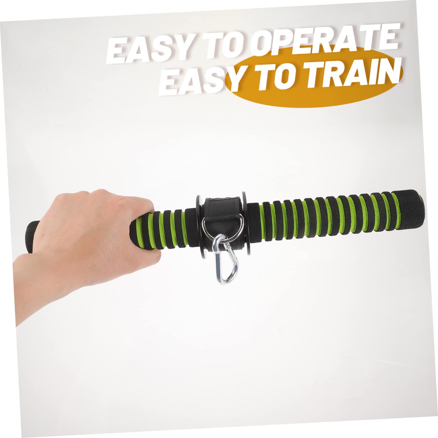 1piezas Rodillo De Antebrazo para Ejercicio De Muñeca y Antebrazo Herramienta De Entrenamiento De Fitness para Hombres y Mujeres Material Duradero para Escaladores y