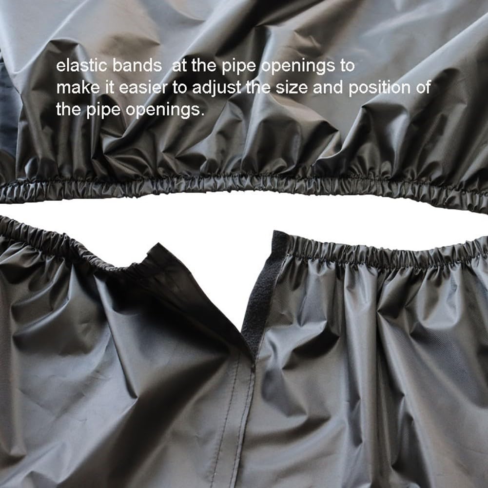 Dicke Fleece-Poolheizungs-Abdeckung – 100 X 86 X 78 Cm – 600D Oxford Mit PVC-Innenlage – Wasserdicht & Winterfest Für Wärmepumpen