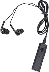 Sanpyl Amplificadores Auditivos para Idosos, Redução de Ruído, Recarregável, Controle de Volume Manual, Grampo de Colarinho, Dispositivos Auditivos para Audições de TV