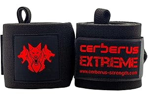 CERBERUS Strength Extreme Wrist Wraps: Unparalleled Support for Demanding Workouts