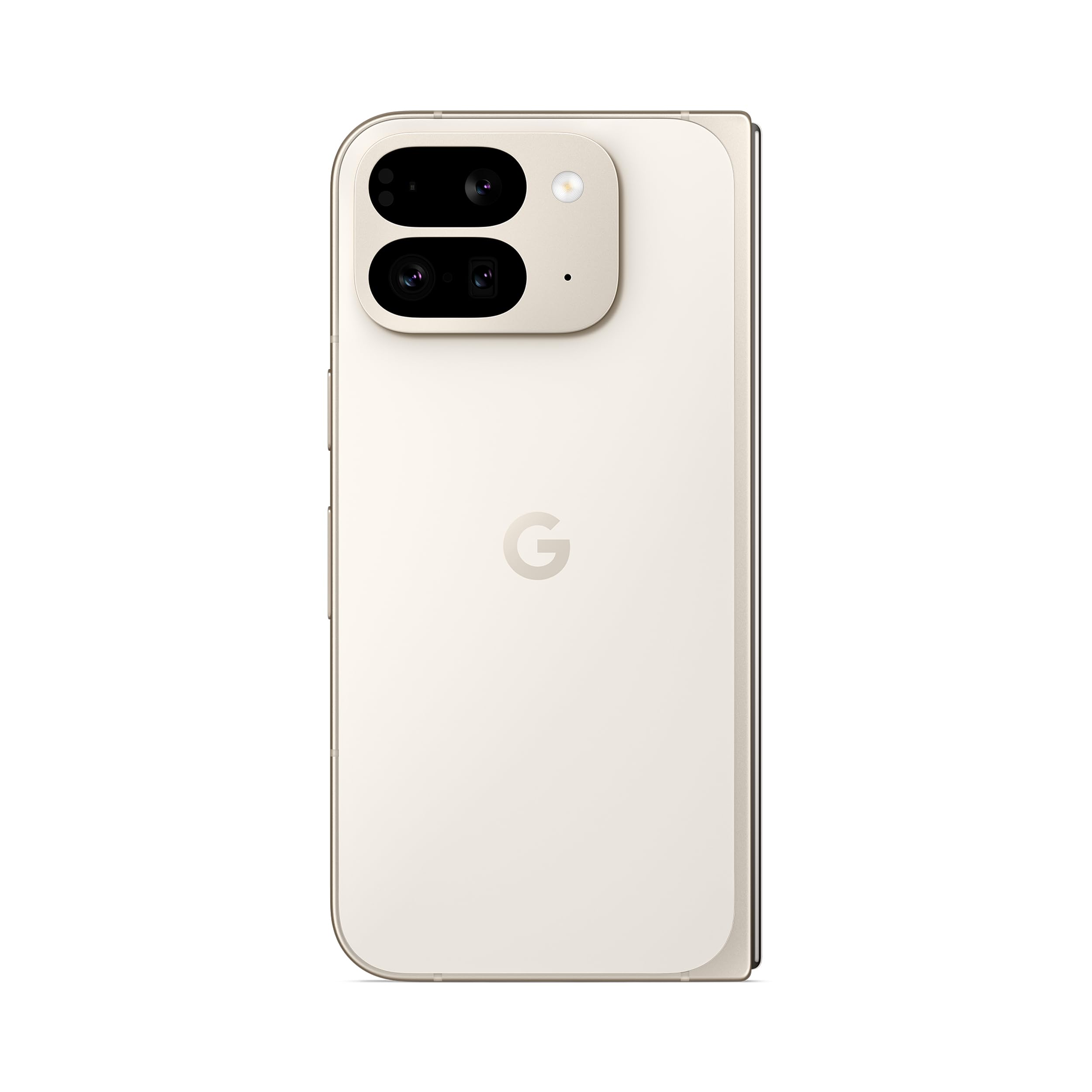 Google Pixel 9 Pro Fold - Unlocked Android Smartphone with - Advanced Triple Rear Camera System - Foldable Display - Hands-Free Video - Porcelain - 256 GB (Renewed)