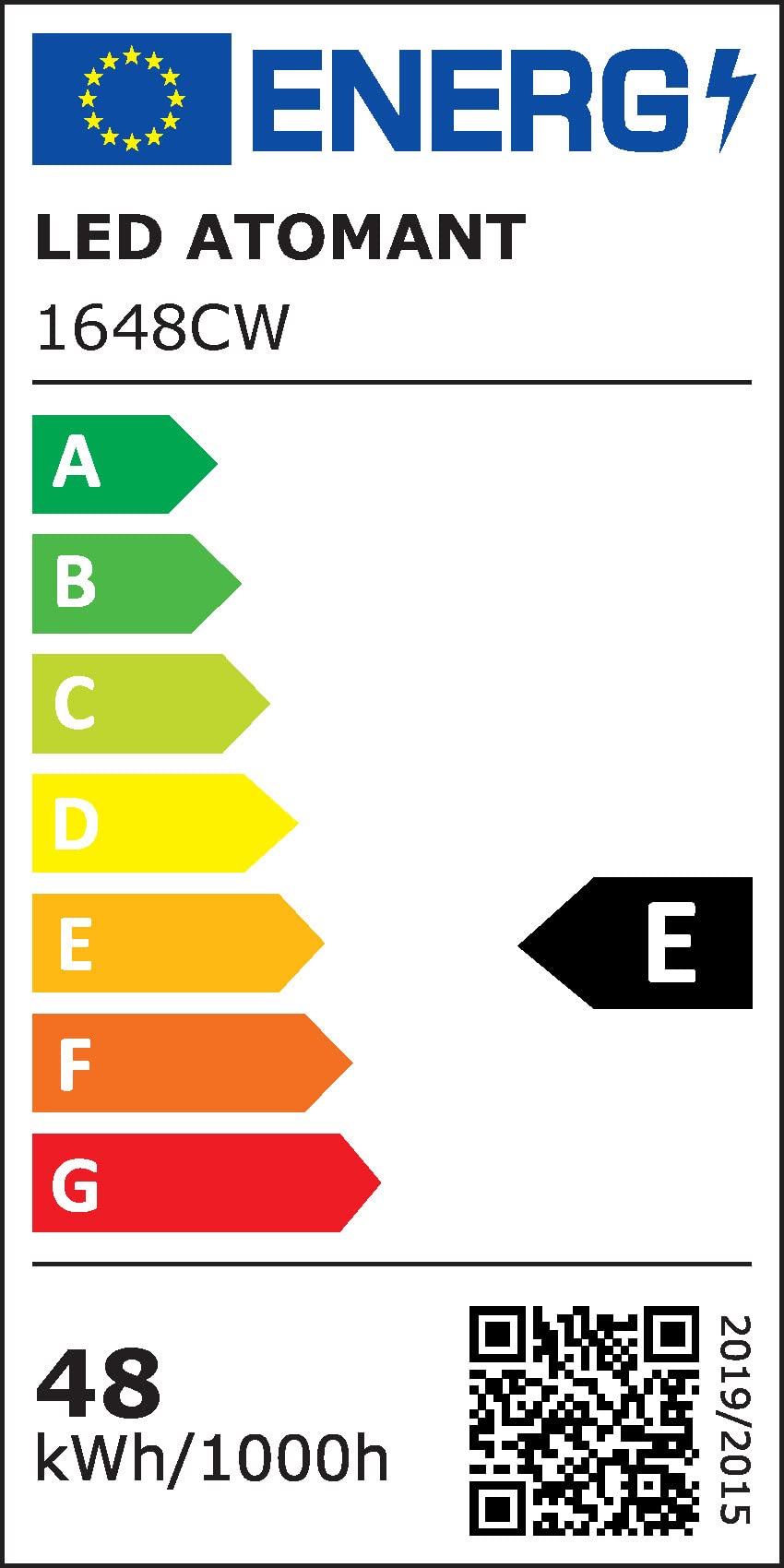 LED ATOMANT 2x Plafon LED Superficie Frameless 30x30cm 48W Color Luz Fria | Color Blanco Frio 6500K, 4400 Lumenes