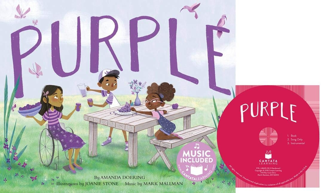 Purple (Sing Your Colors!)      Library Binding – Picture Book, January 1, 2018