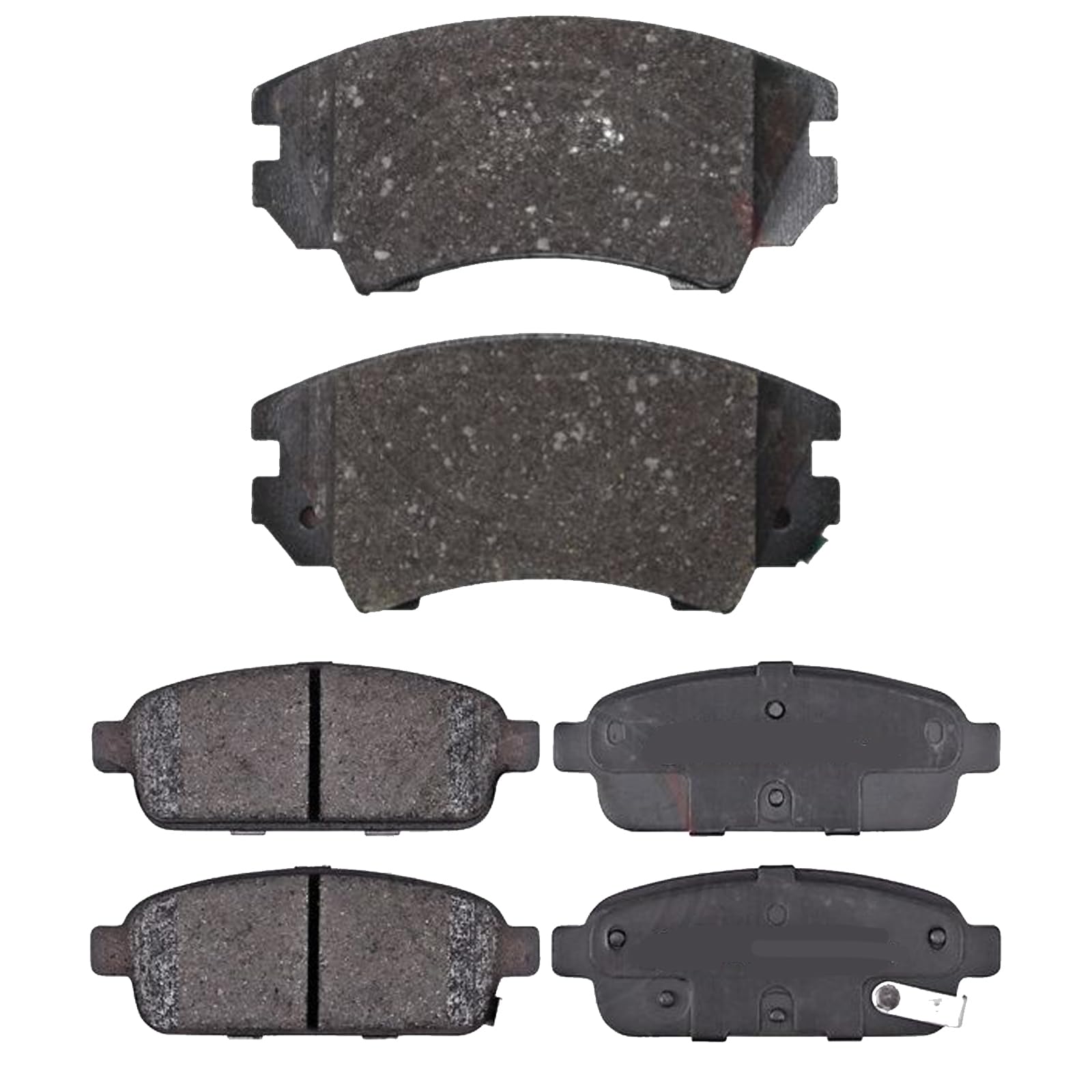 Kit Pastiglie Pattini Pasticche Anteriori e Posteriori compatibile con PEUGEOT 3008 SUV (MC_,MR_,MJ_,M4_)