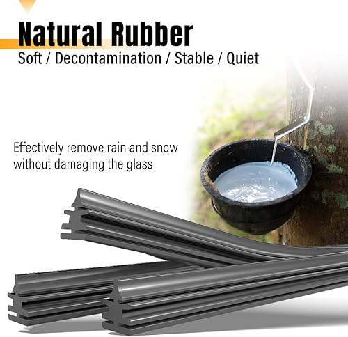 Miniatura 4 de AUTOBOO Repuesto de limpiaparabrisas trasero de 16 pulgadas para Honda Odyssey 2022 2021 2020 2019 2018 2017 2016 2015 2014 2013 2012 2011 2010-2005