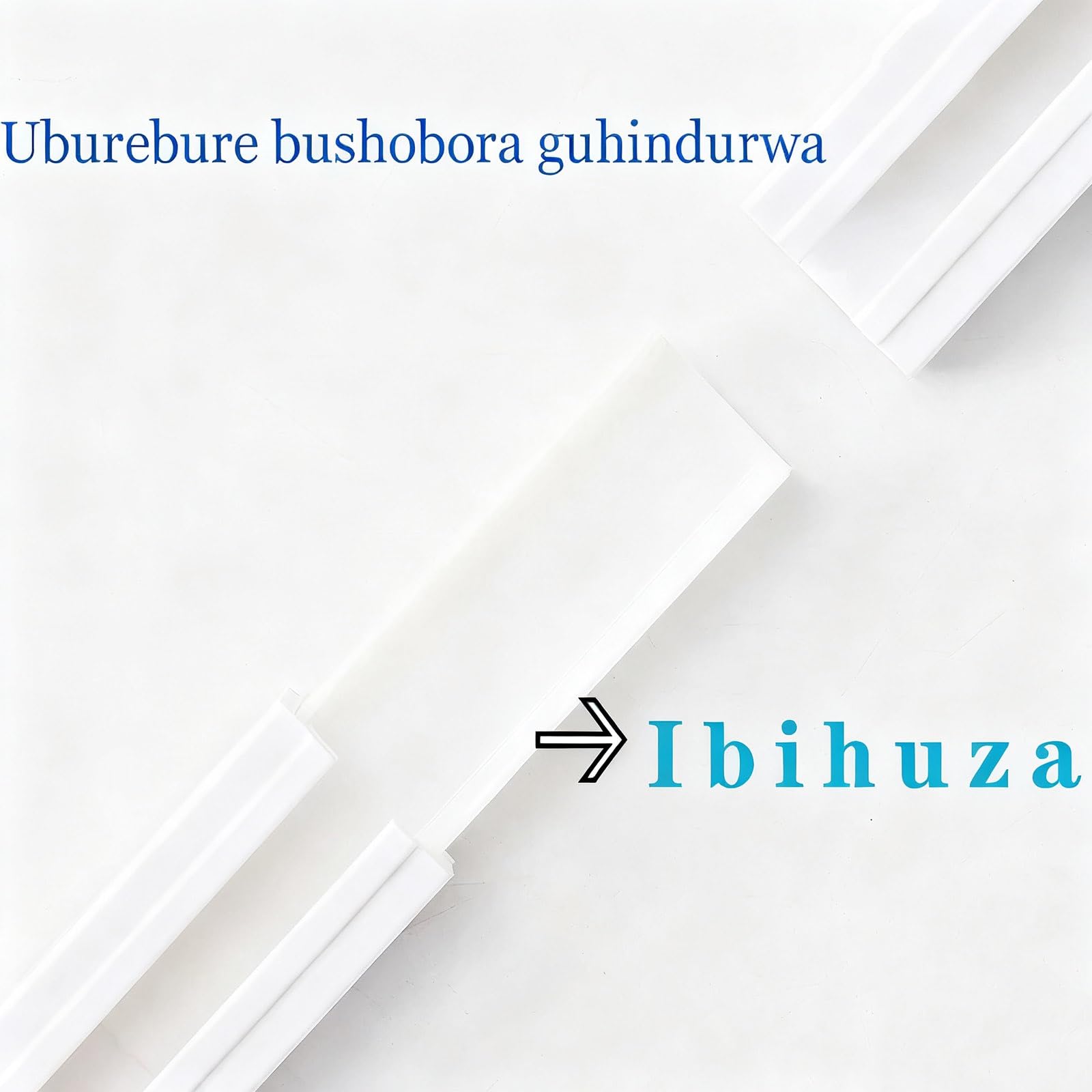 Tringle à rideaux autocollante pour une installation facile - Tringle à rideaux moderne pour salon et chambre à coucher - Solution polyvalente de décoration d'intérieur