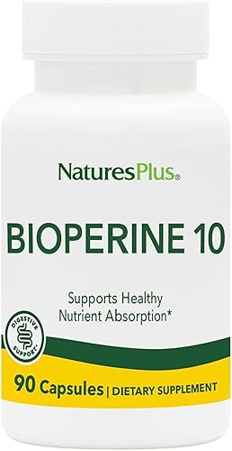 Bioperine 10, 90 cápsulas, NaturesPlus disponible en Yaxa Peru