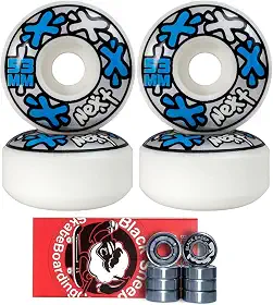 Roda Skate Next Il 53mm 100a + Rolamento Black Sheep Red