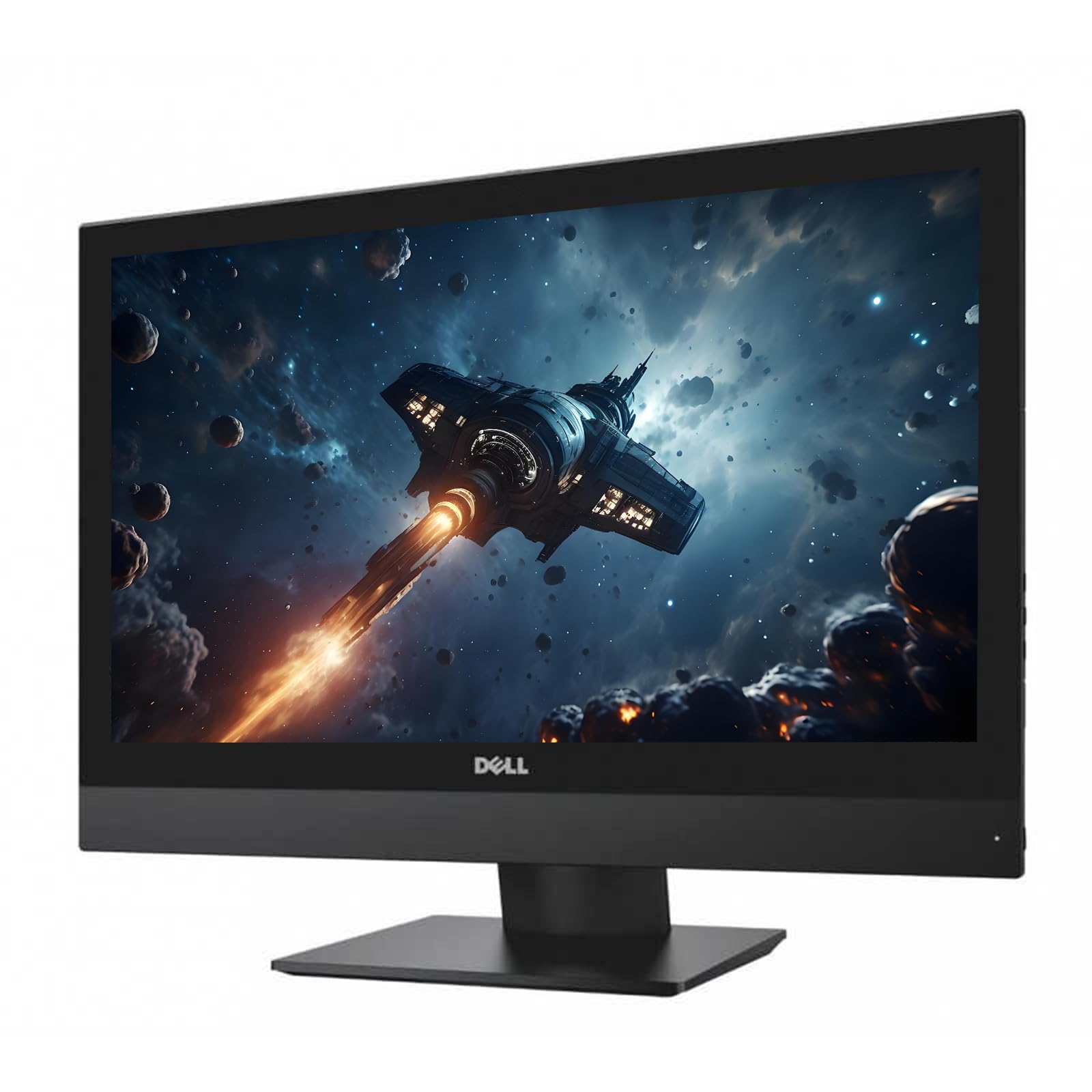Dell OptiPlex 5250 All-in-One Desktop con schermo da 21,5 pollici, Intel Core i3-7100, 8 GB di RAM, SSD 256 GB, tastiera QWERTY americana, WiFi, Bluetooth, Windows 11 Pro (ricondizionato)