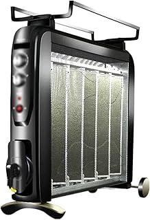 Electric Heater Space Heater Fast Quiet Heating Portable Electric Heater Overheating & Tip-Over Protection Oscillating Heater for Bedroom, Office, and Indoor Use Electric Space Heater