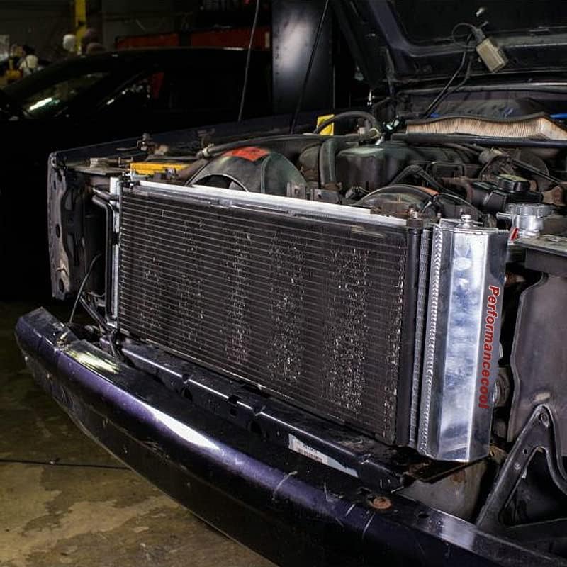 Miniatura 8 de Radiator Cooler for 1984-2001 Jeep Cherokee Comanche Wagoneer 2.8L 4L L6 V6 GAS, All Aluminum Radiator (3 Row Radiator Shroud Fan Relay Kits)