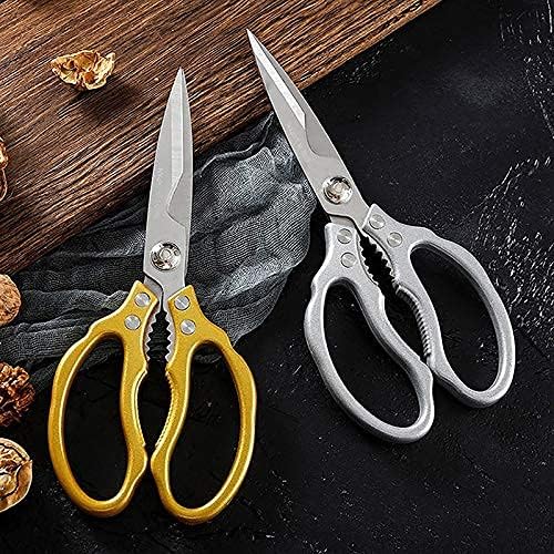 Kitchen Scissors Kitchen Shears Two Colors Stainless Steel Gardening Strong Chicken Bone Professional Sharp Poultry Shears